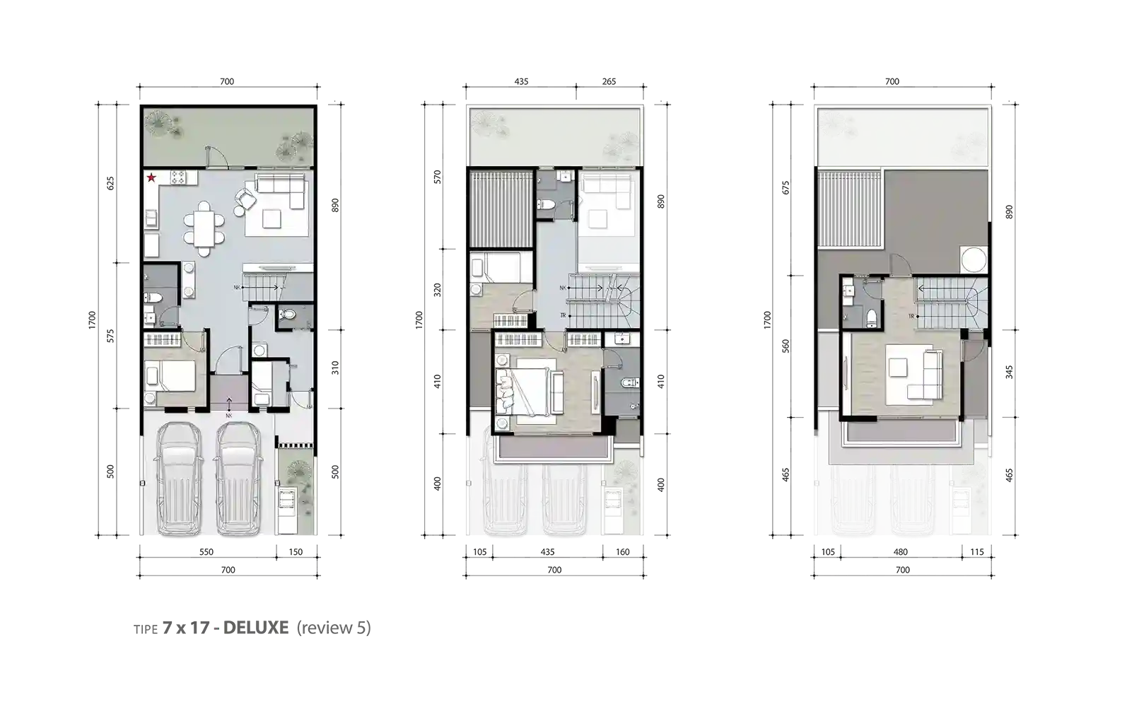 Floor plan for Aurora C Deluxe