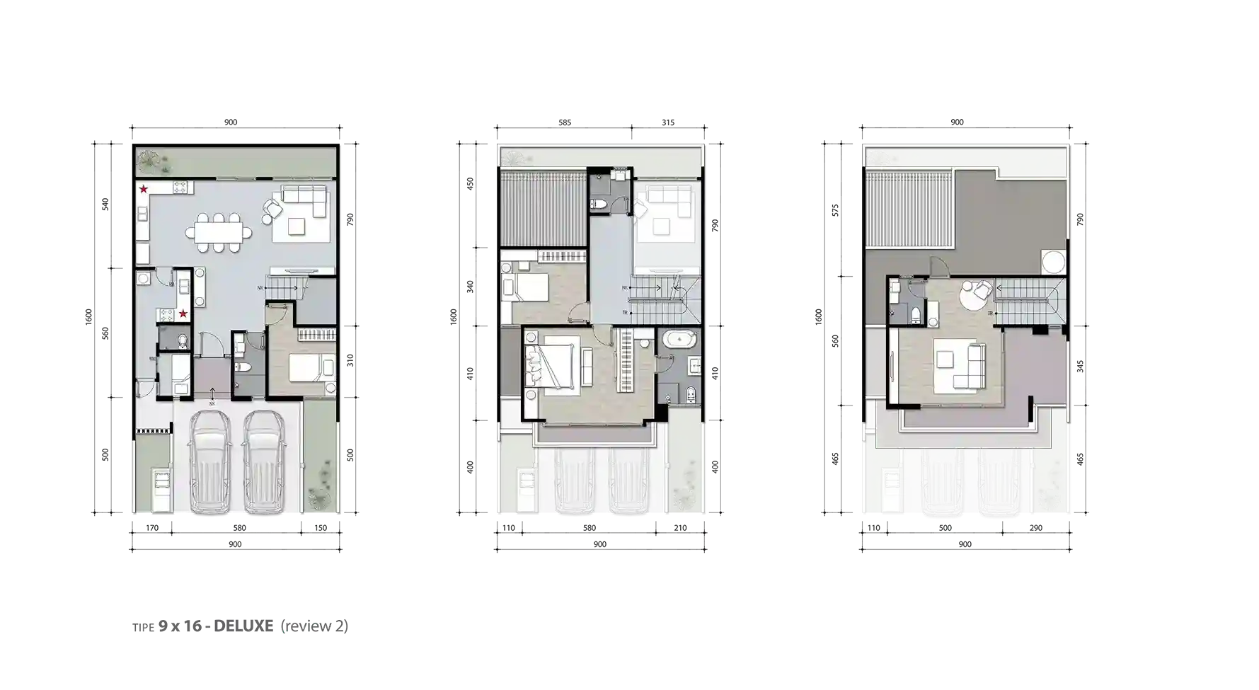 Floor plan for Aurora B Deluxe