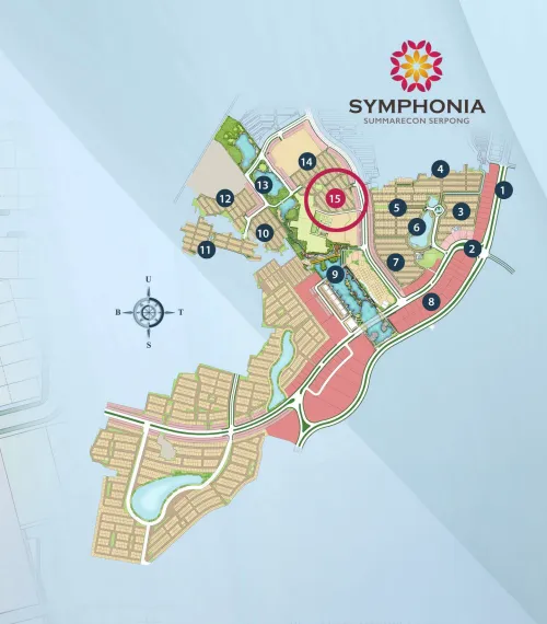Strozzi Masterplan - Summarecon Serpong